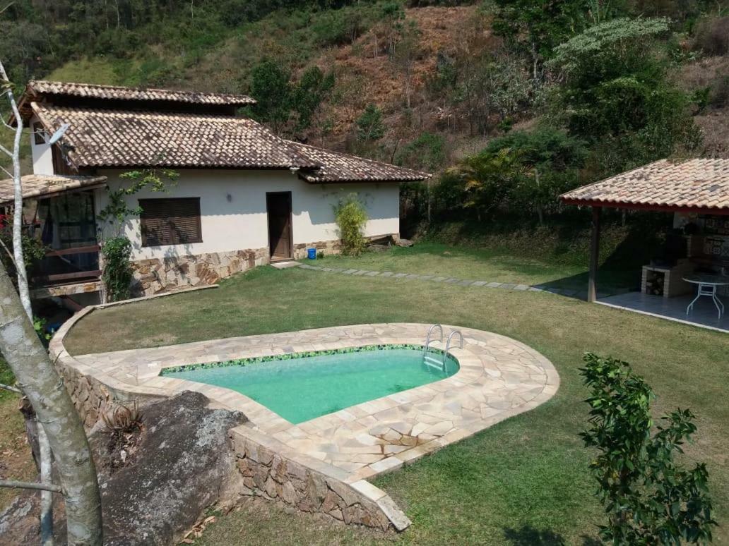 Casa Alpina Com Vista Panoramica De Lumiar Villa Nova Friburgo Eksteriør billede